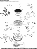 Page J Diagram and Parts List for  Kohler Engine