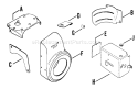 Page B Diagram and Parts List for  Kohler Engine