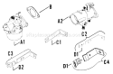 Page F Diagram and Parts List for  Kohler