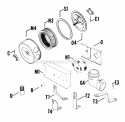 Page B Diagram and Parts List for  Kohler Engine