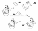 Page M Diagram and Parts List for  Kohler Engine