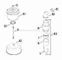 Page C Diagram and Parts List for  Kohler Engine