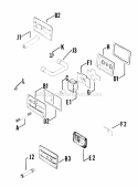 Page H Diagram and Parts List for  Kohler Engine