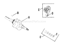 Page O Diagram and Parts List for  Kohler Generator