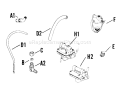Page U Diagram and Parts List for  Kohler Generator