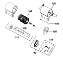 Page P Diagram and Parts List for  Kohler Engine