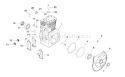 Page H Diagram and Parts List for  Kohler Engine