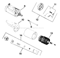 Page K Diagram and Parts List for  Kohler Engine