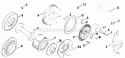 Page T Diagram and Parts List for  Kohler Engine