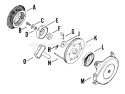 Page R Diagram and Parts List for  Kohler Engine