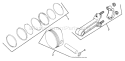 Page Q Diagram and Parts List for II-24334 Kohler Engine