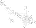 Page D Diagram and Parts List for  Kohler Engine