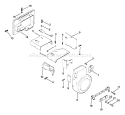 Page B Diagram and Parts List for  Kohler Engine