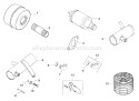 Page J Diagram and Parts List for  Kohler Engine