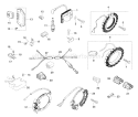 Page P Diagram and Parts List for  Kohler Engine