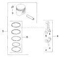 Page S Diagram and Parts List for  Kohler Engine