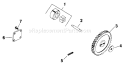 Page R Diagram and Parts List for  Kohler Engine