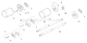 Page P Diagram and Parts List for  Kohler Engine