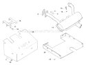 Page K Diagram and Parts List for  Kohler Engine