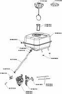 Page H Diagram and Parts List for  Kohler Engine