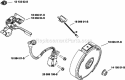 Page J Diagram and Parts List for  Kohler Engine