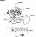 Page C Diagram and Parts List for  Kohler