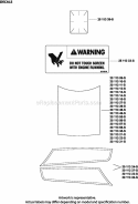 Page E Diagram and Parts List for  Kohler Engine