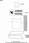 Page E Diagram and Parts List for  Kohler Engine
