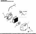 Page A Diagram and Parts List for  Kohler Engine