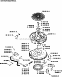 Page I Diagram and Parts List for  Kohler Engine