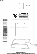 Page E Diagram and Parts List for  Kohler Engine