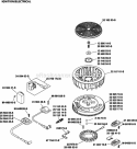 Page I Diagram and Parts List for  Kohler Engine