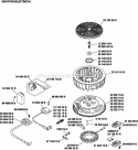 Page I Diagram and Parts List for  Kohler Engine