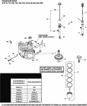 Page C Diagram and Parts List for  Kohler Engine