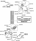 Page G Diagram and Parts List for  Kohler Engine