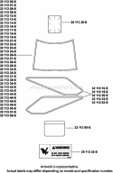 Page H Diagram and Parts List for  Kohler Engine
