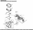 Page A Diagram and Parts List for  Kohler Engine
