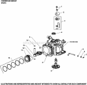 Page C Diagram and Parts List for  Kohler Engine