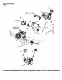 Page H Diagram and Parts List for  Kohler Engine
