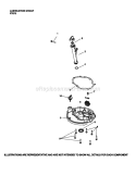 Page K Diagram and Parts List for  Kohler Engine