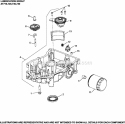 Page J Diagram and Parts List for  Kohler Engine