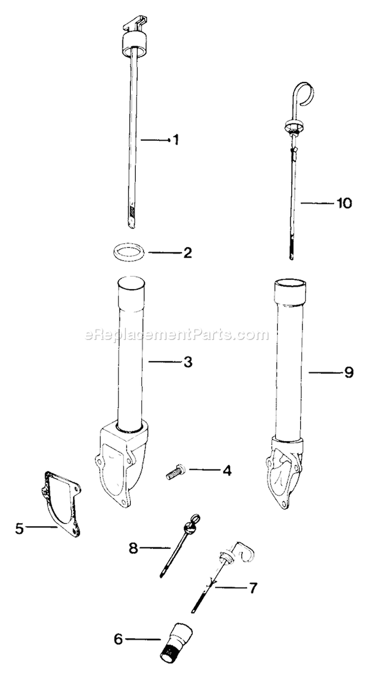 Page I Diagram and Parts List for  Kohler Engine