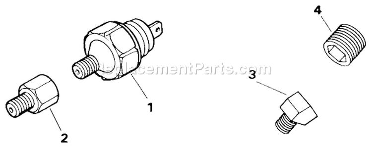 Page P Diagram and Parts List for  Kohler Engine