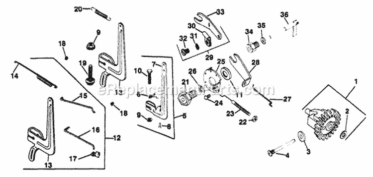 Page O Diagram and Parts List for  Kohler Engine