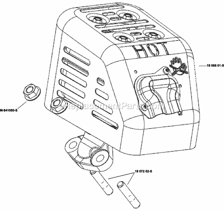 Page G Diagram and Parts List for  Kohler