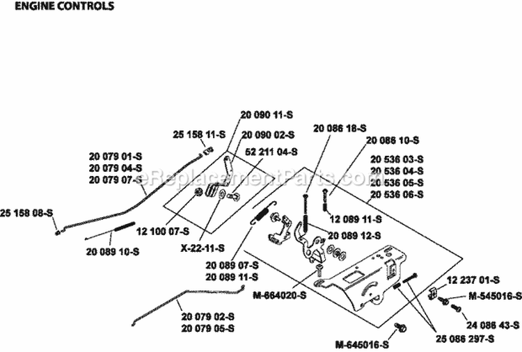 Page G Diagram and Parts List for  Kohler Engine