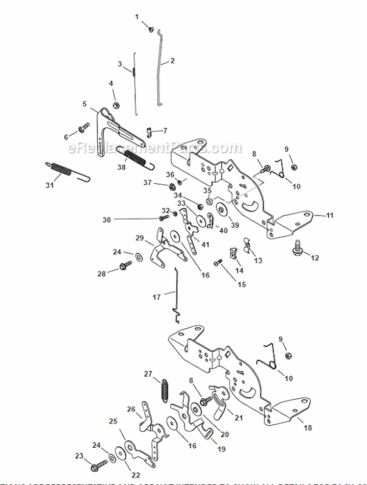 Engine Controls Group Diagram and Parts List for  Kohler Engine