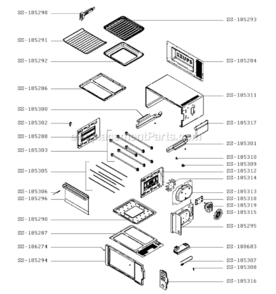 Part Location Diagram of SS-185318 Krups Support-Motor