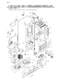 Part Location Diagram of MEG54557901 LG Holder,Rail