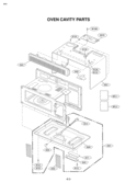 Part Location Diagram of 1TTL0402818 LG Microwave Screwtapping